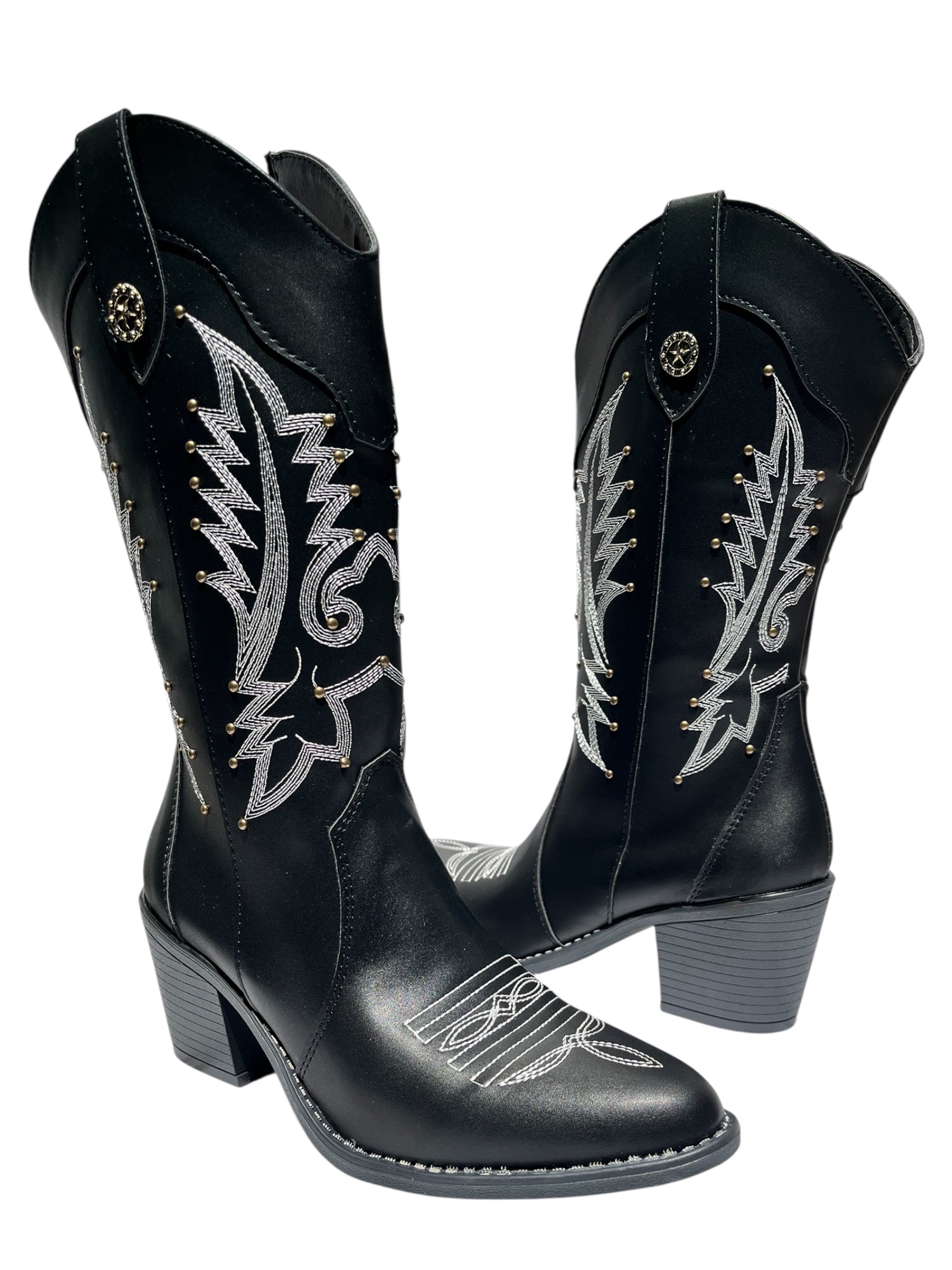 Bota Vaquera Addela Negro