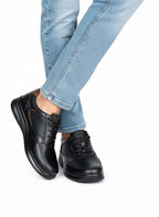 Zapato Casual Caballero Piel Negro 3622