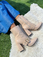 Bota Sonterra Charol Nude