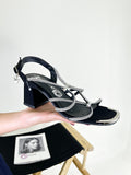 Sandalia Paris Negro Buck 5003