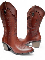 Bota Vaquera Addela Camel