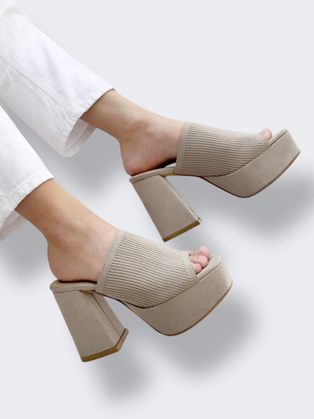 Tacones Marielle Beige