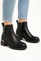 Bota Casual Negra Bonny