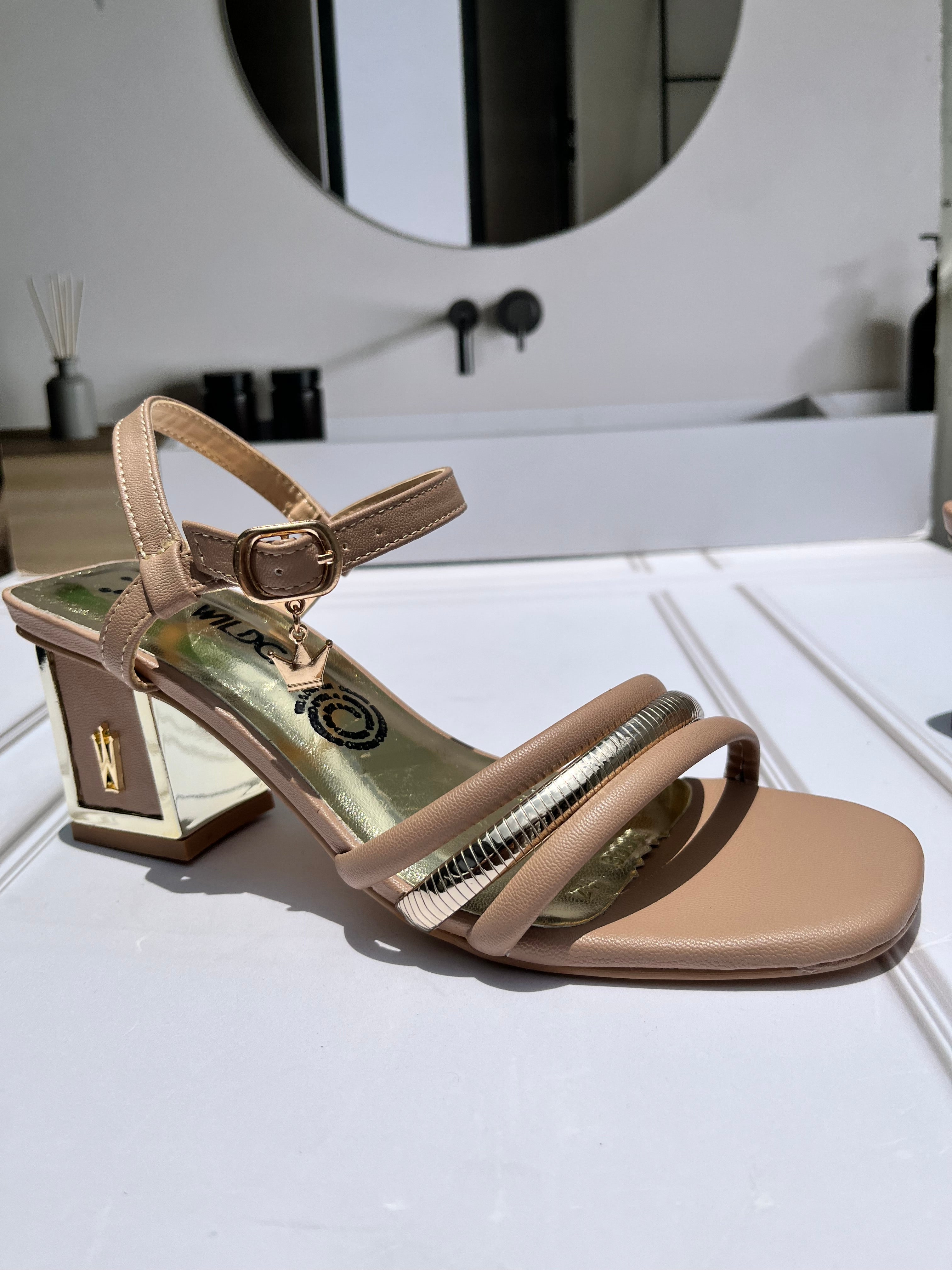 Sandalia Keyko Nude 8003