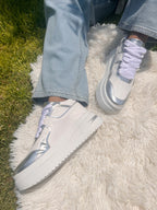 Teni Bolonia Blanco Plata