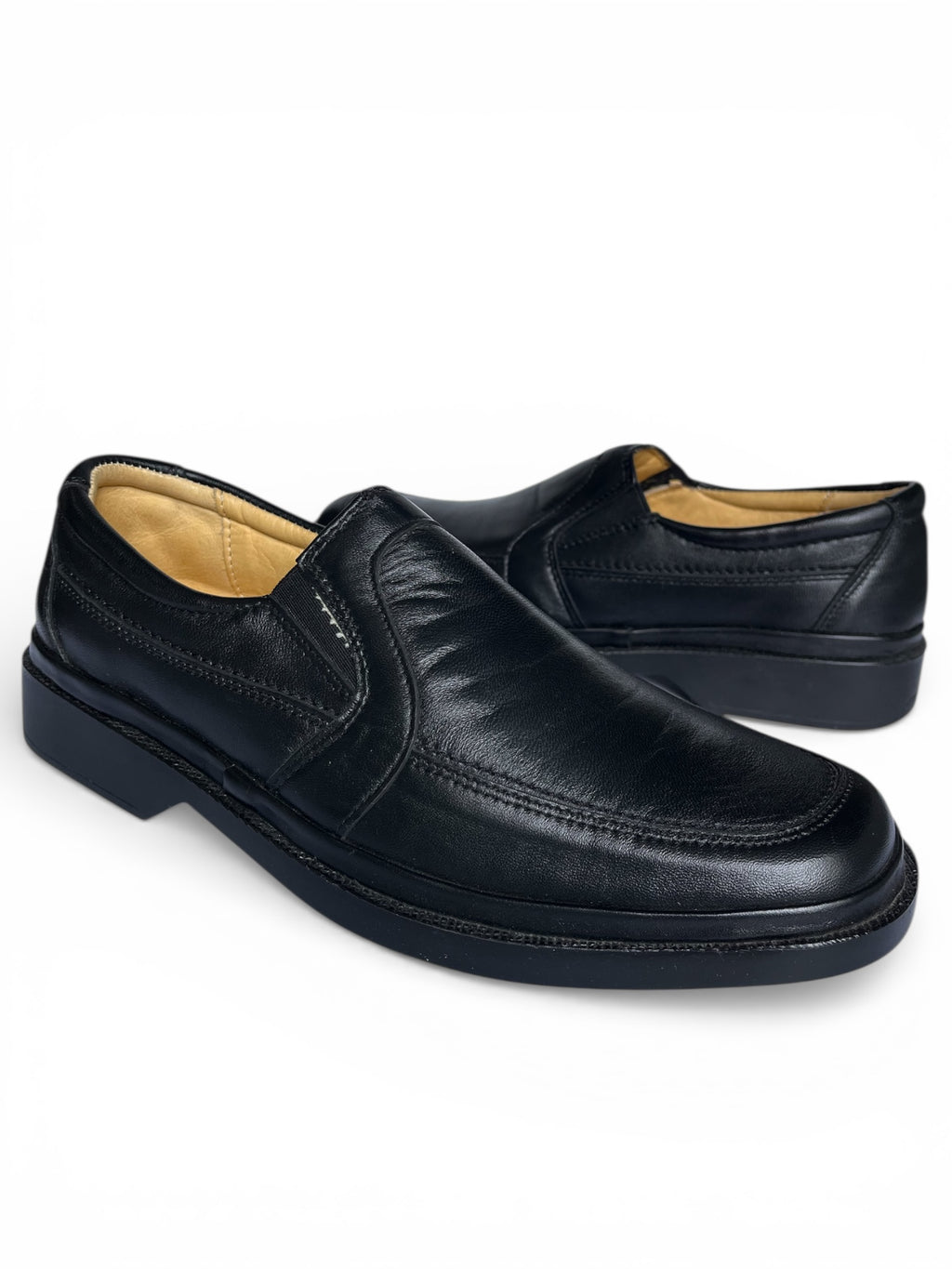 Zapato Casual Caballero Choclo Piel Negro 1439