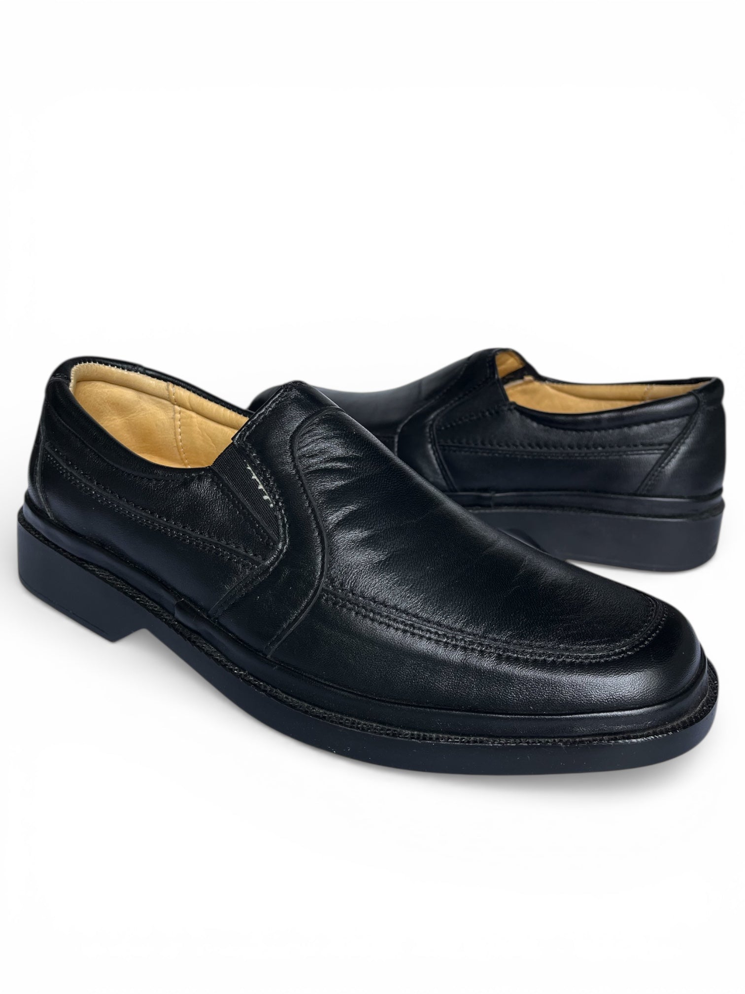 Zapato Casual Caballero Choclo Piel Negro 1439