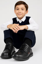 Escolar Niño 5801 Piel Negra