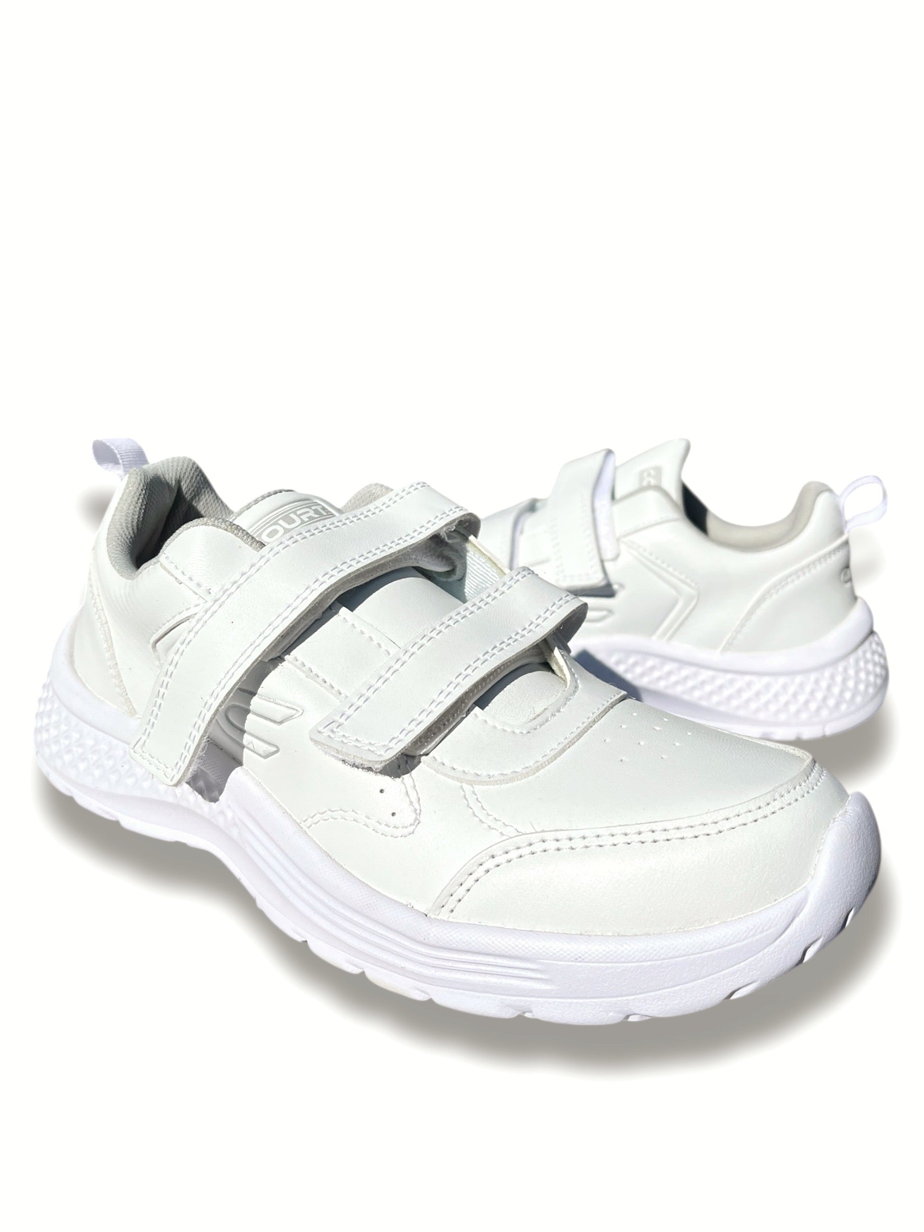 Teni Escolar Piel Blanco A7917J