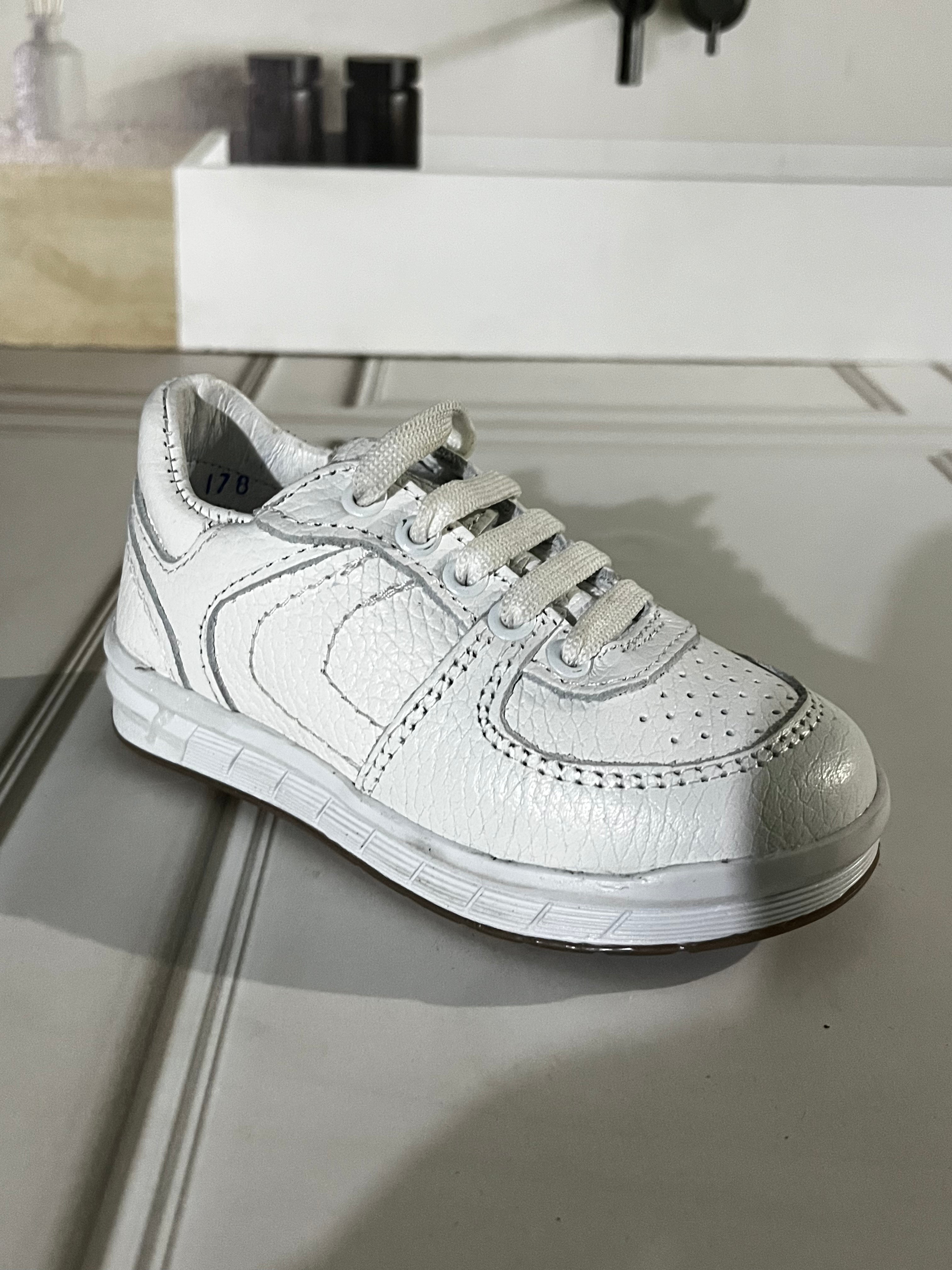 Teni Escolar Niño 5016 Piel Blanca