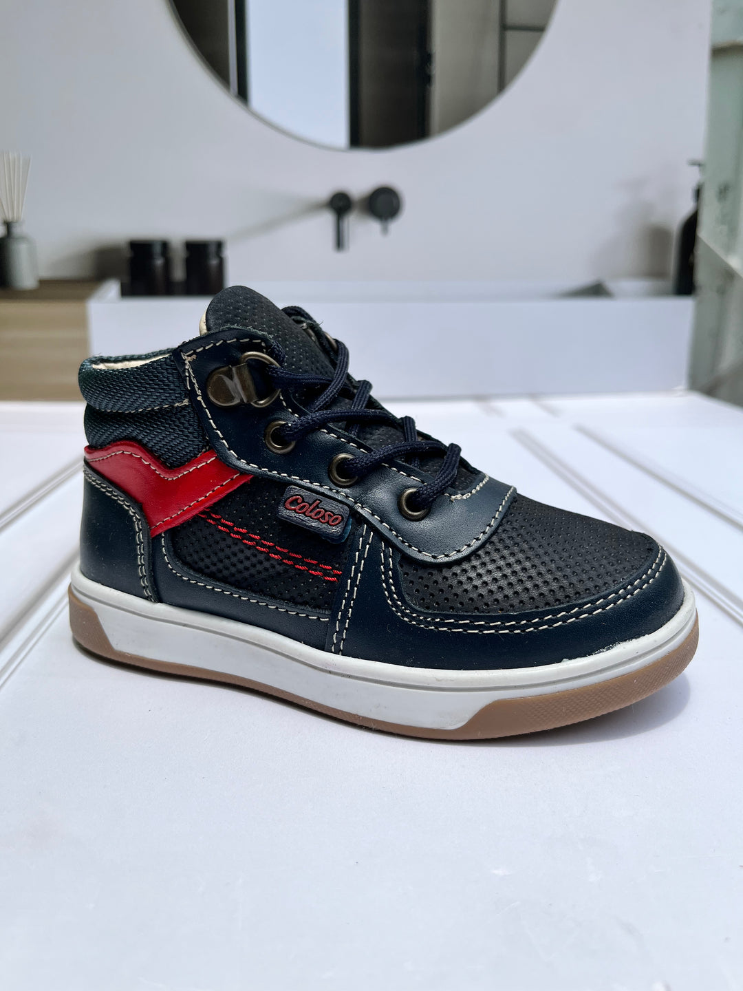 Escolar Niño 349 Piel Marino