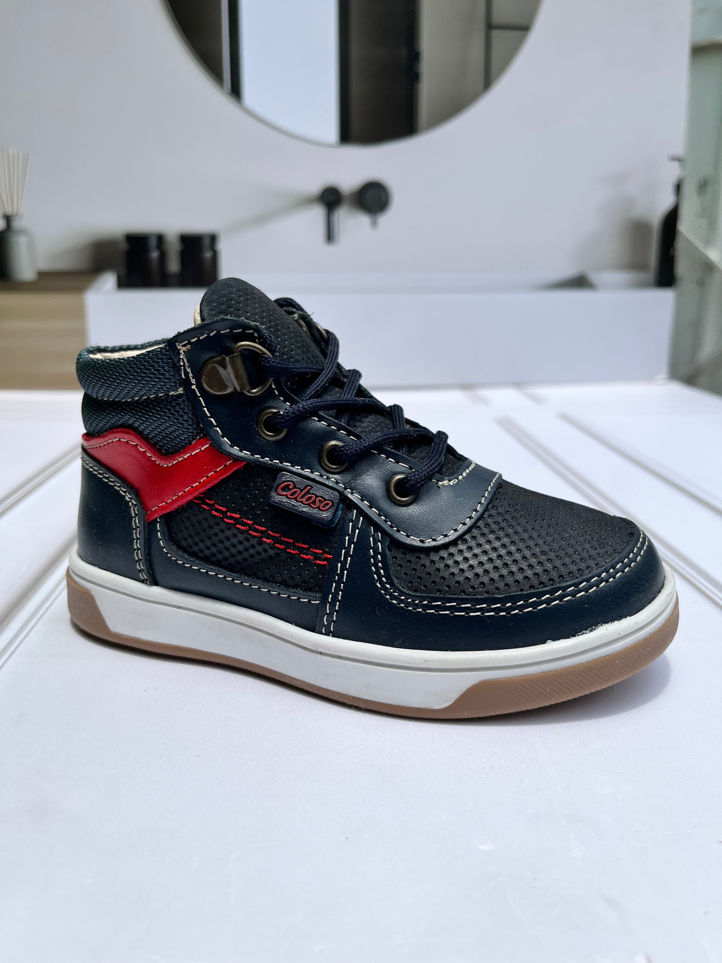 Escolar Niño 349 Piel Marino