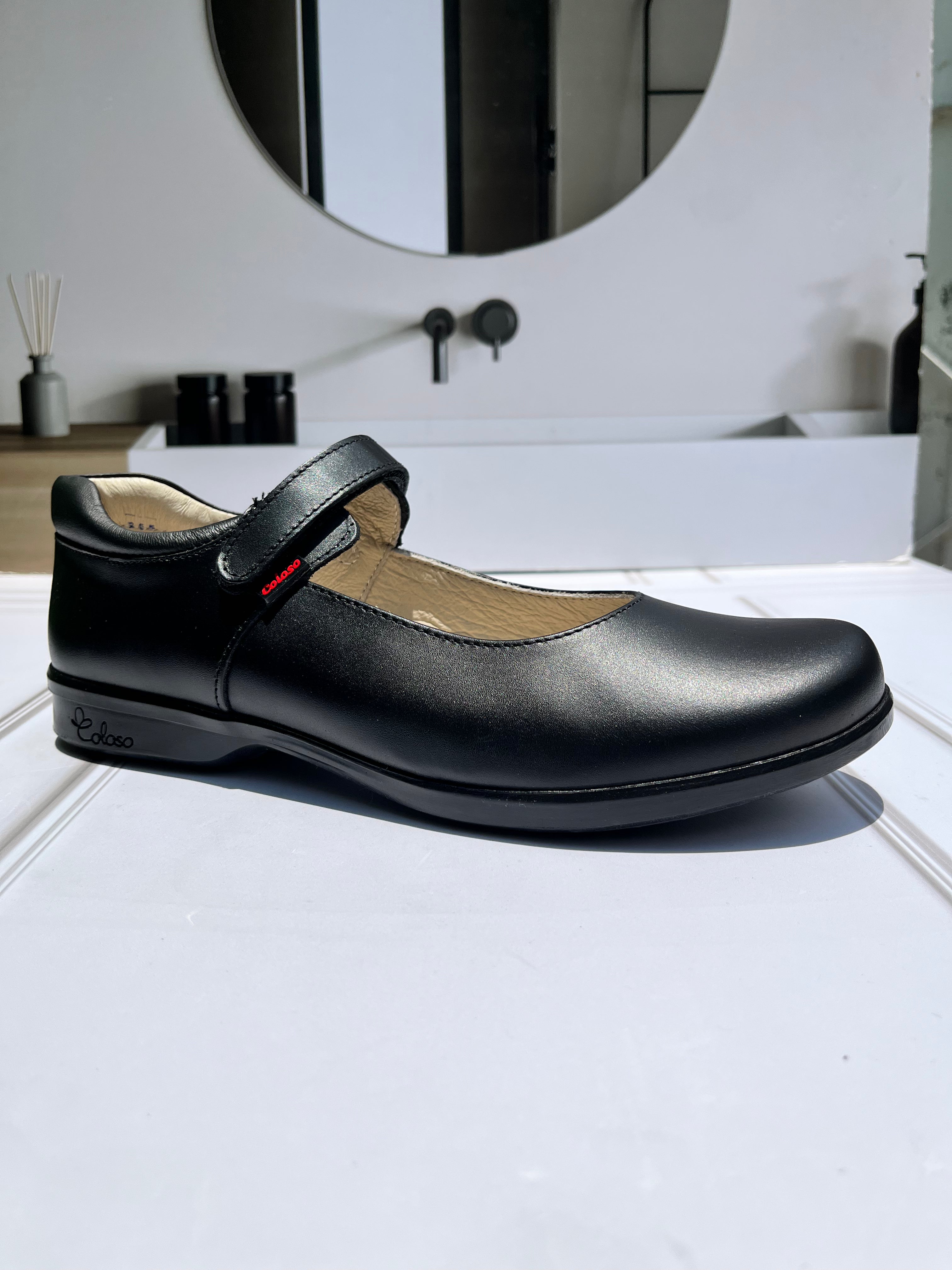 Escolar Niña 13215 Piel Negro