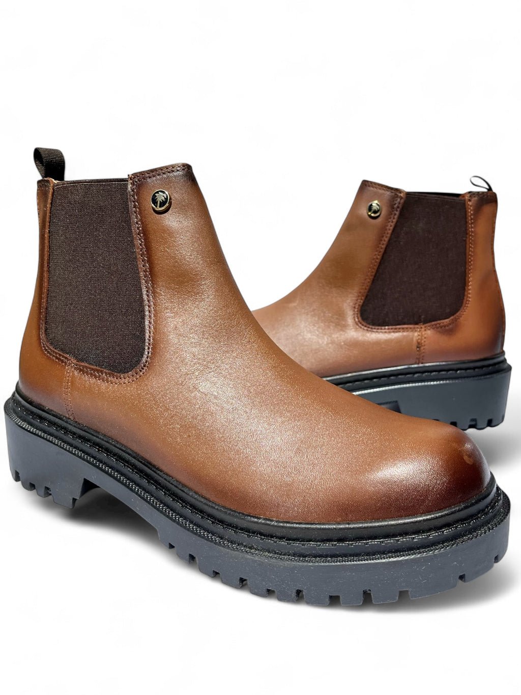 Bota Casual Mujer Piel Café 7251