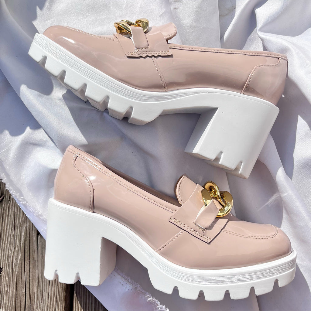 Mocasín Lola Nude Cadena