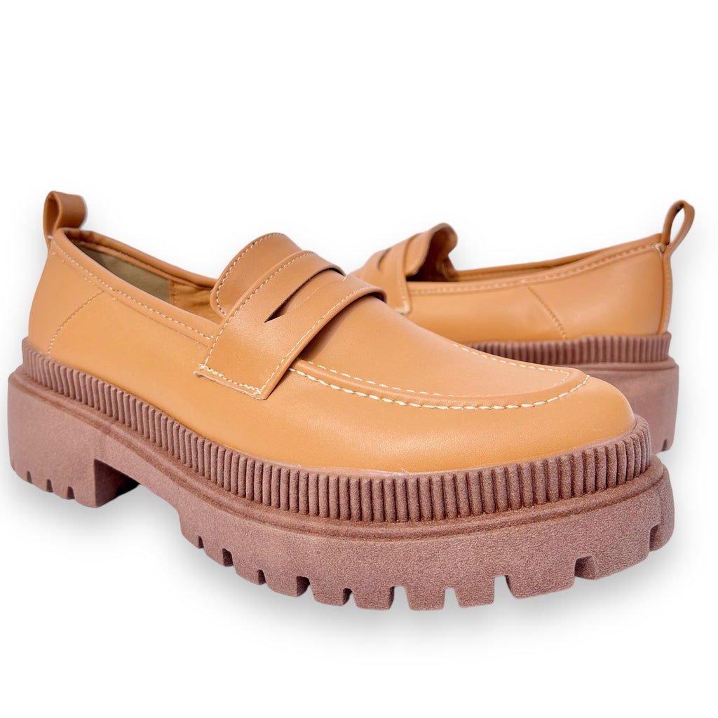 Mocasín Elle Camel