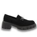 Mocasín Lola Negro mate