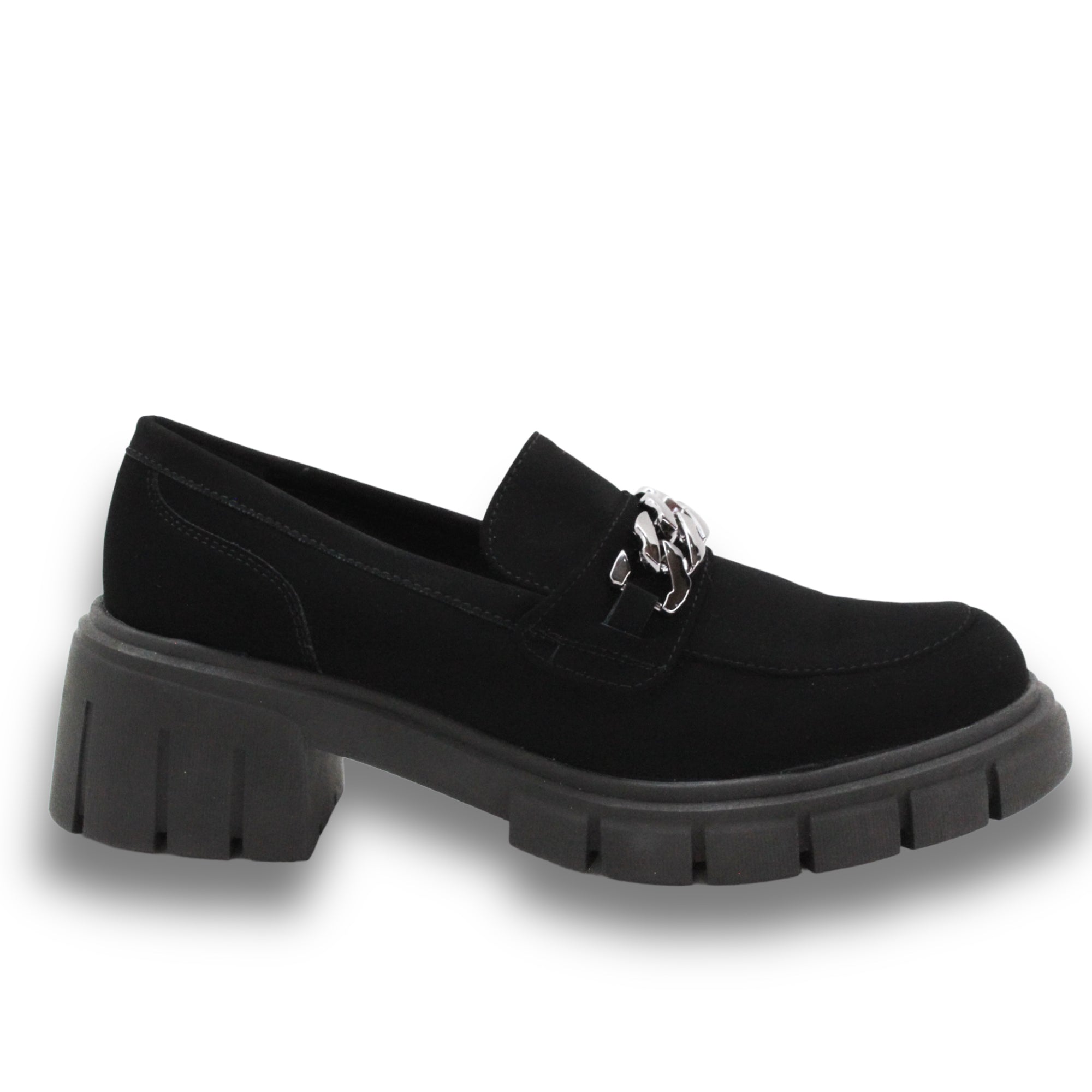 Mocasín Lola Negro mate