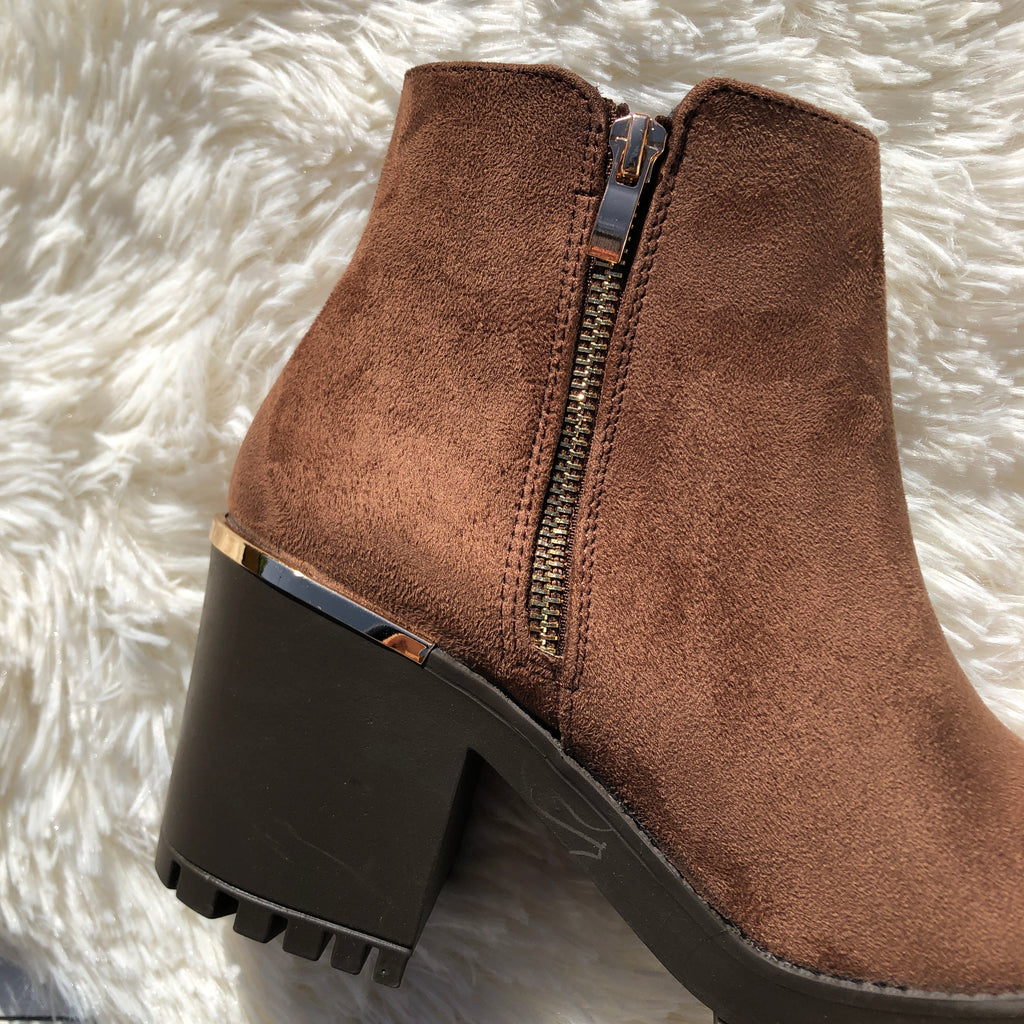 Botín Florence Camel