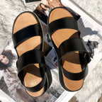 SANDALIA MOCTEZUMA NEGRA