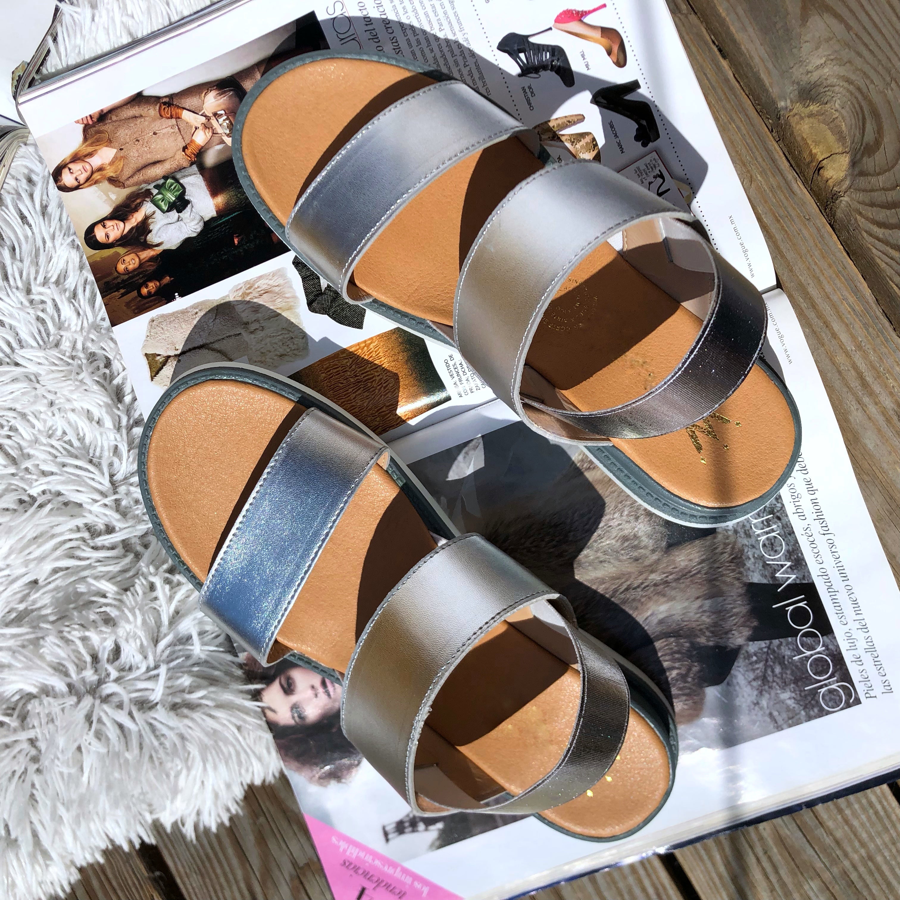 SANDALIA MOCTEZUMA PLATA