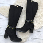 Bota Alta Italia Negro