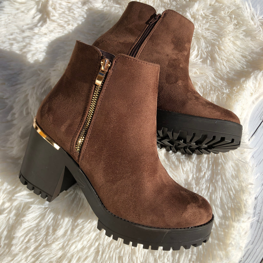 Botín Florence Camel