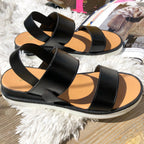 SANDALIA MOCTEZUMA NEGRA