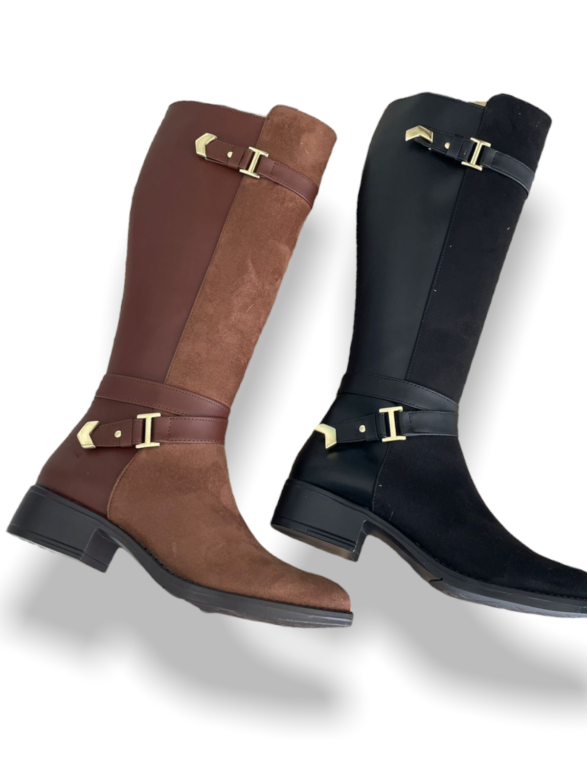 Bota Alta Roma Chocolate