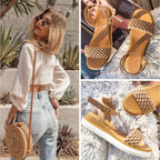 SANDALIA TRENZA  NUDE