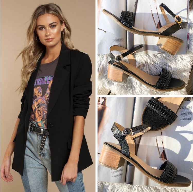 SANDALIA ARGELIA NEGRA