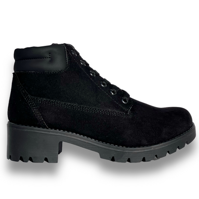 Bota Camelia Negro Durazno