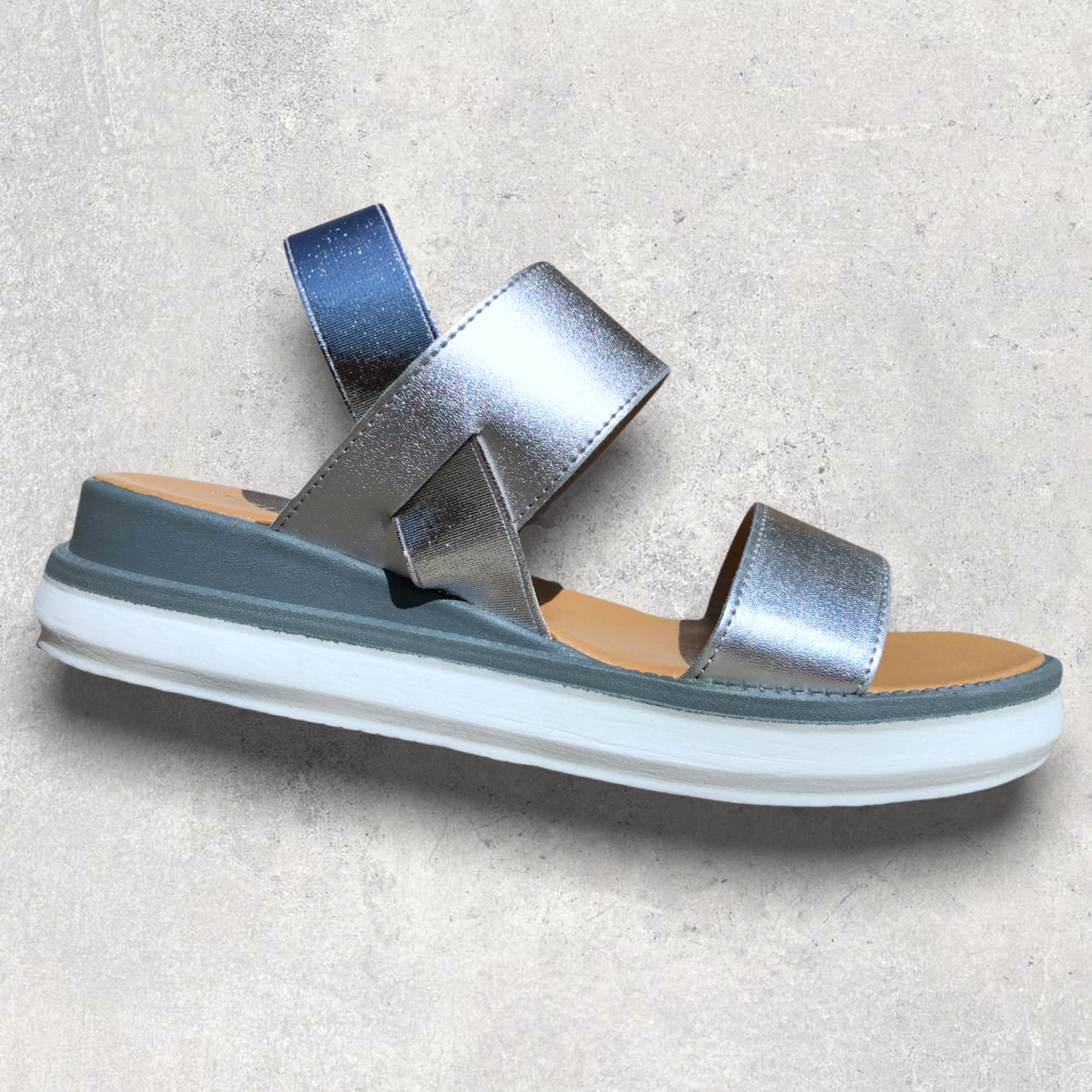 SANDALIA MOCTEZUMA PLATA