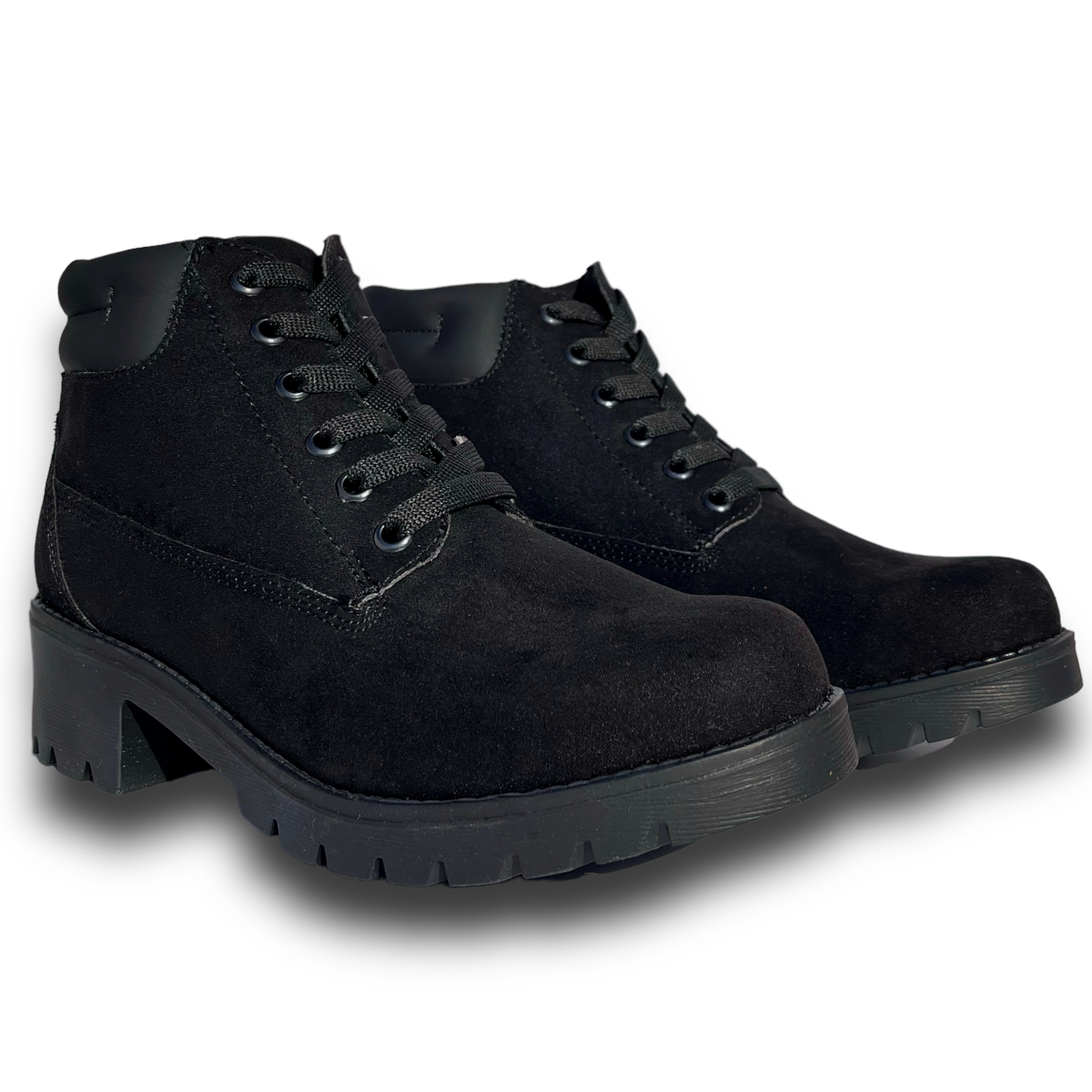 Bota Camelia Negro Durazno