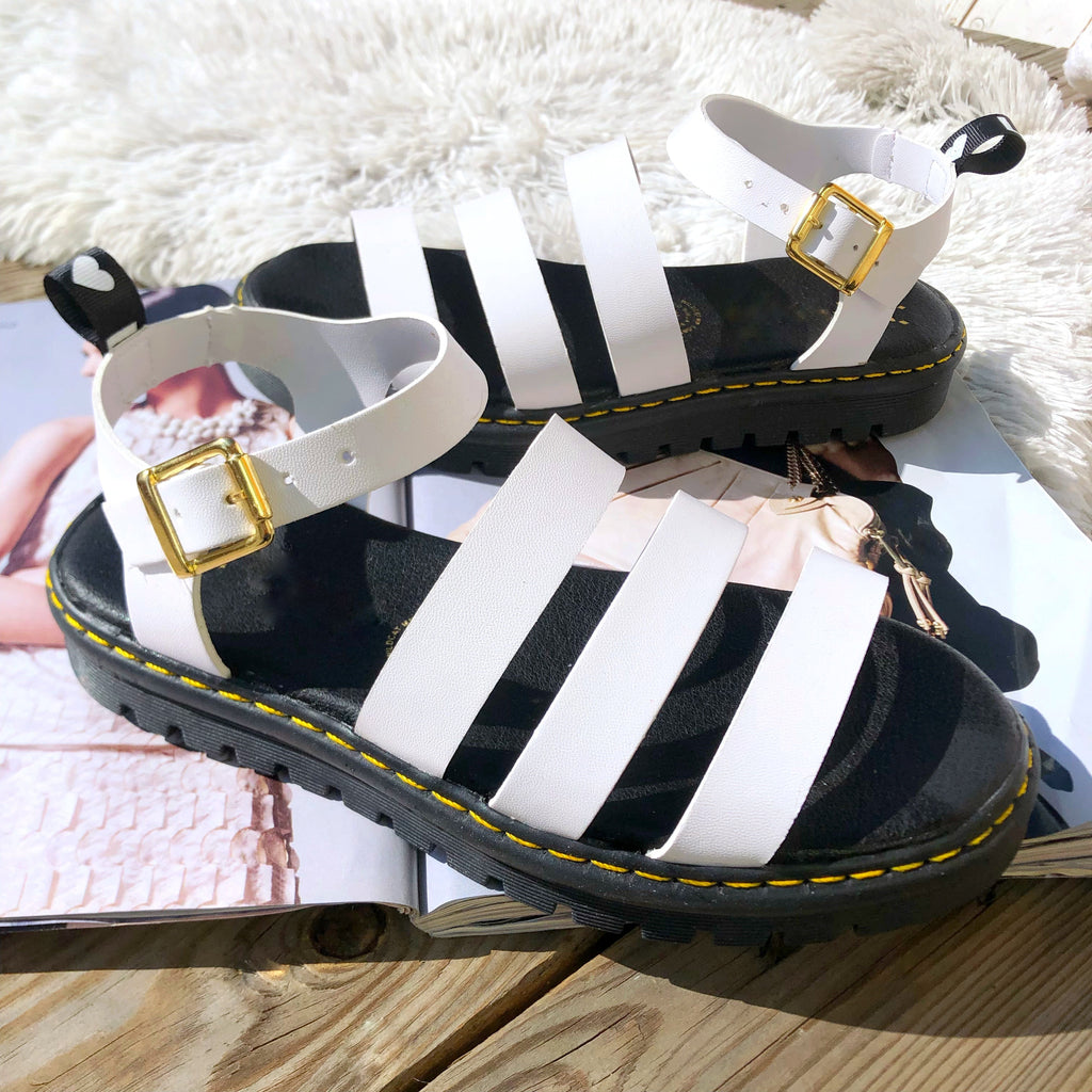 SANDALIA MARTINS BLANCA