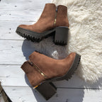 Botín Florence Camel